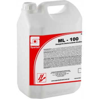 ML-100 Desengordurante Uso Profissional - 5 Litros ( 01 faz até 10 Litros ) 