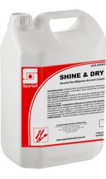 SHINE & DRY - Secante para Máquinas de Lavar Louças Profissional (Diluição: 0,06% a 0,10%)