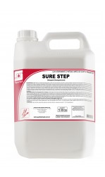 SURE STEP - Detergente Desengordurante Enzimático - 5 Litros (1 litro faz até 60 litros)