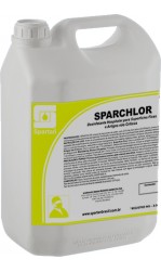 SPARCHLOR - Desinfetante Hospitalar - Base de Hipoclorito de Sódio - 5 litros (1 litro faz até 40 litros)