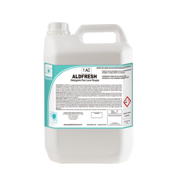 ALDFRESH - Detergente ácido para lavar roupas c/ branqueador óptico (1 a 4 ml por Kilo de Roupa)