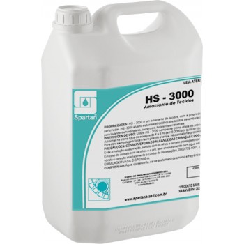 HS-3000 8 ml/kg máx Amaciante de tecidos