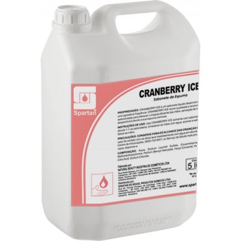 CRANBERRY ICE - Sabonete de Espuma com Aloe Vera e Vitamina E (Pronto Uso ou 1 litro faz até 1 litro)