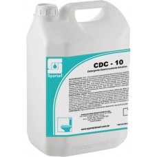 CDC-10 Detergente Desincrustante Alcalino Clorado - 5 Litros (1 litro faz até 50 litros)