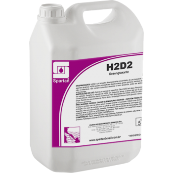 H2D2 - Limpador Desengraxante Industrial Superconcentrado (01 Litro faz até 40 litros)